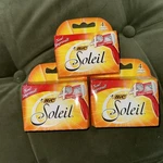 3 Packs Of Bic Soleil 4 Blades Cartridges - Total 12 For Women. Fixed Price $14.99.