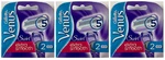 Gillette Venus Swirl Extra Smooth Razor Blade Refills - 6 Cartridges. Fixed Price $24.75.