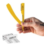 Gravity Razors Professional Straight Kit Count (pack 1), Yellow. Fixed Price $27.38.