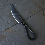 Handmade Viking Knife With Leather Sheath Handcrafted Carbon Steel Blade, T.... Fixed Price $14.01.
