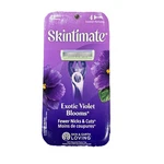 Schick Skintimate 4 Blade Disposable Razor Exotic Violet Blooms Scented Count. Fixed Price $6.49.