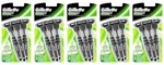 5 Pack: Gillette MACH3 Men's Disposable Razor Sensitive Comfortable Smooth Shave. Fixed Price $29.99.