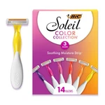 Bic Soleil Colors Women's Disposable 3-BLADE 14 Count (pack Of 1), Assorted. Fixed Price $26.90.