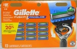 Gillette Fusion 5 Proglide Refill Cartridges 12 Count (factory Sealed). Fixed Price $29.99.