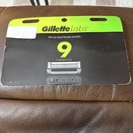 Gillette Labs Men's Razor Blade Refills 9 Cartridges- New Unopened Box. Fixed Price $39.00.