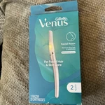 New Gillette Venus Facial Razor For Hair & Skin. 1 2 Cartridges. Fixed Price $13.99.