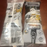 2X Bic Flex 5 Titanium Men's Shaving Razor Blade Disposable. Fixed Price $12.40.