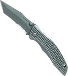 Schrade Partially Serrated Tanto Blade Titanium D2 Handle With Design SCH603TI. Fixed Price $73.90.