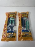2X Schick Disposable Razors ST2 Slim Twin 12 Pack Blade Nos 24 Total Prop. Fixed Price $16.24.