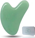 Ditind Sha, Jade Stone Massage Tool, 2 Piece Set, Green. Fixed Price $13.03.