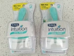 2X Schick Intuition Sensitive Care Razor With Cartridge. Fixed Price $14.99.
