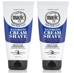 Softsheen-carson Magic Razorless Cream Shave, Light Fresh Scent, 6 Oz. Fixed Price $13.99.