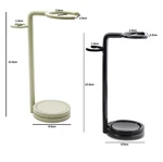 Haryali London Shaving Razor Brush Stand Stainless Steel Holder Base. Fixed Price $21.99.