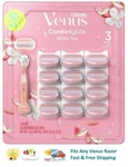 12 Gillette Venus Comforglide White Tea Razor Blades Refill Cartridge Breeze Spa. Fixed Price $34.99.