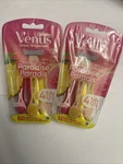 Gillette Venus Women's Razors For Pubic Hair/skin 4 Ct Each Pk Lot Of 2. Fixed Price $11.99.