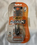 New Bic Hybrid Advance 3 Disposable Razors Blade Style 5 Cartridges. Fixed Price $10.99.