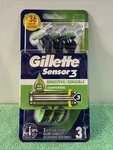 Gillette SENSOR3 Sensitive Men's Disposable Razor, Comfortgel Technology - Ct. Fixed Price $9.99.