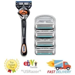 Gillette Fusion Razor 4 Refill Cartridges Handle 5 Blades. Fixed Price $16.99.