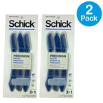 Schick Precision Razor Trim & Shape Facial Hair Eyebrow Shaver 3+1 Pack 2 Count. Fixed Price $29.99.