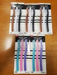 5 Packs Of 3: Walgreens Facial Hair Razors Stainless Steel Blades - E7B. Fixed Price $11.99.
