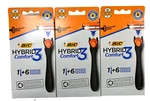 Bic Hybrid 3 Razor Comfort Men W/ 6 Cartridges ( Sets ). Fixed Price $27.79.