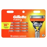 2X Gillette Fusion 5 Razor Blades - 12 Cartridges Total 24 (2). Fixed Price $57.99.