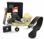 Gbs Premium Classic Ivory Straight Razor Shaving Set - Shave Ready. Fixed Price $59.99.