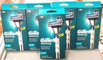 Gillette MACH3 2 Cartridges 1 Razor 3D Motion Movement Steel Blades X5 New!. Fixed Price $46.99.