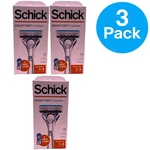 Schick Quattro Titanium Men's Value Pack (3 Razors + 9 Cartridges). Fixed Price $24.00.