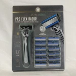 Lomimen Pro Flex Razor W/ 12 Refill Cartridges 6 Durable Precision Blades New. Fixed Price $32.99.