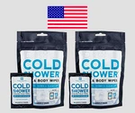 Duke Cannon Cold Shower Face & Body Wipes Cool Down Clean 15 Field Towels Lot 2. Fixed Price $28.99.