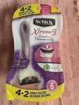 Women Schick Xtreme 3 Disposable Razors 6 Pack Sensitive * With Aloe. Fixed Price $24.99.