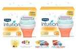 12 Schick Intuition Razor Blades 4 Women Lather & Shave Refill Cartridges 6*2 3. Fixed Price $40.99.