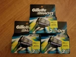 Gillette MACH3 Razor Cartridges Lot Packs.of 2 Each. Fixed Price $18.00.