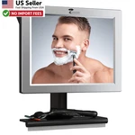 Toilettree Fogless Shower Mirror With Squeegee Anti-fog Shaving From Us. Fixed Price $32.88.