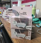 2X Gillette Venus Intimate For Public Hair, 4 Cartridges Each. Fixed Price $22.00.