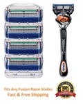 5 Gillette Fusion Flexball Razor Blades Cartridges Refills Fits Proglide Shaver. Fixed Price $18.29.