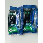 2X For Men 2-BLADE Lubricating Strip With Pivoting Head, 12 Pack. Fixed Price $9.49.