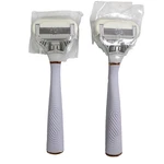 2 Flamingo Women's Razor Only, Taro & Rose Gold New No Packaging. Fixed Price $11.88.