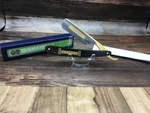 Dovo 6/8 Bismarck Solingen Germany Ebony Straight Razor Gold Etch Mint Box ++. Fixed Price $216.75.