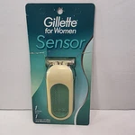 Vintage Gillette For Women Sensor Sealed. Legs And Underarms. Shelf Wear. Fixed Price $24.99.