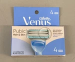 Gillette Venus For Pubic Hair & Skin Women Razor Blade Refills 4 Ct.. Fixed Price $21.95.
