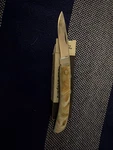 Son & Dad Leopard Pocket Knife Stainless Steel Blade. Fixed Price $12.00.