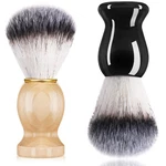 2 Pack Men Shaving Brush, Soap Synthetic Hair Tool & Wet Shave Cream With Har.... Fixed Price $12.20.