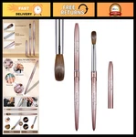Acrylic Nail Brush Size 12 - 100% Pure Kolinsky Oval Art Tool For Salon & D. Fixed Price $23.99.