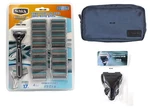 Schick Quattro 4 Titanium Razor Handle Pouches + 17 Cartridges Travel Cover. Fixed Price $47.00.
