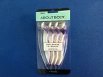 Razor: Spa Shave 4-BLADE With Coconut Oil Moisture Pad (about Body) Purple Ct. Fixed Price $9.95.