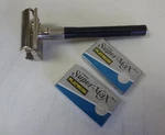 Mens Retro Old Style Safety Razor Supermax Double Edge Blades Vintage Fashion. Fixed Price $9.99.