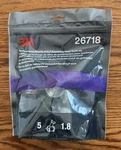 3M 26718 Performance Gravity Hvlp Atomizing Head Refill Kit, Clear, 1.8 5 Pack. Fixed Price $30.00.