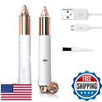 Imusthav 2-IN-1 Eyebrow & Facial Hair Remover, Painless 18K Gold Electric Razor. Fixed Price $49.35.